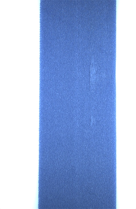 蓝色织带